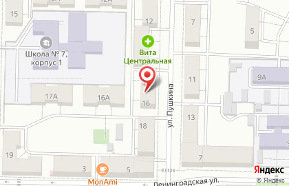 Юридическая Компания по банкротству физических лиц Бизнес-Юрист на карте