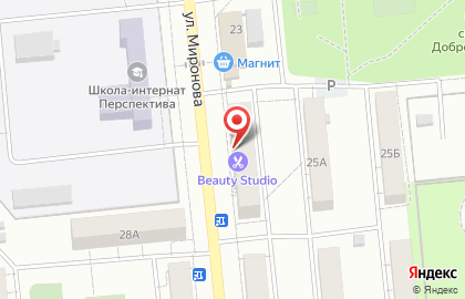 Магазин Доброяр в Новокуйбышевске на карте
