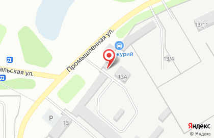 Торговая компания на Промышленной улице на карте