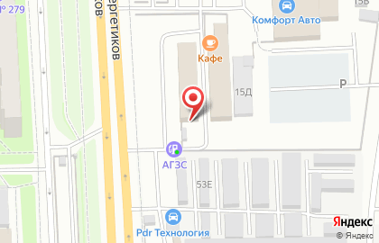АГЗС GPower в Красногвардейском районе на карте
