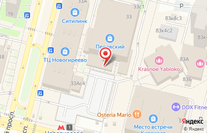 Компания по изготовлению печатей и штампов Печати.ру в Новогиреево на карте