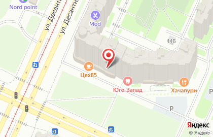 Фортуна на проспекте Ветеранов на карте