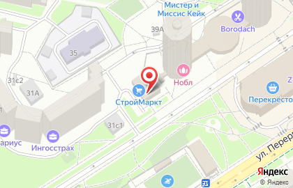 Магазин строительно-отделочных материалов Краски.ru на Братиславской на карте