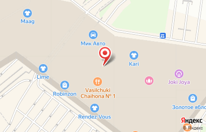 Обувной магазин CCC в Москве на карте