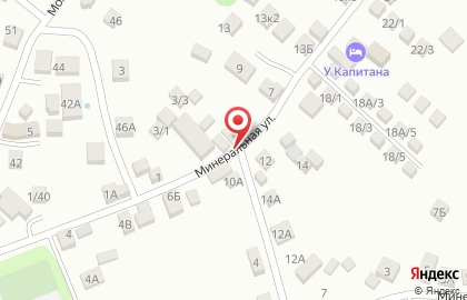 Эдас на Минеральной улице на карте
