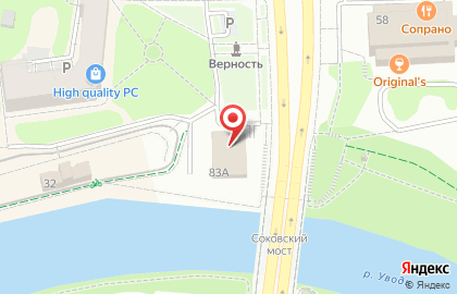 Кафе-бар Соковское на карте