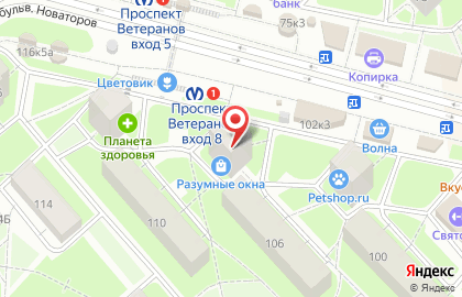 SКвадрум на карте