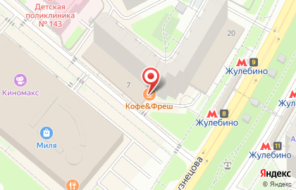 Мебельный салон Mr.Doors на метро Выхино на карте