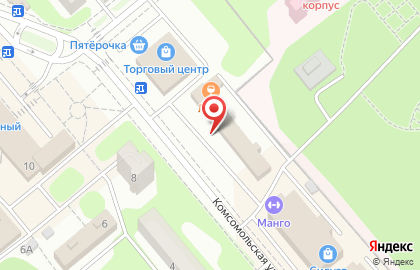 Туроператор по внутреннему туризму Круиз на Комсомольской на карте