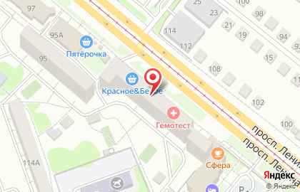 Магазин Элит декор на проспекте Ленина на карте