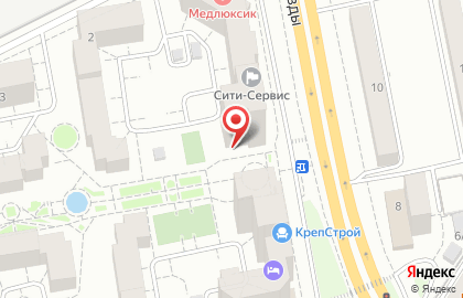 Зоомагазин Единорог&Бетховен на Октябрьском микрорайоне на карте