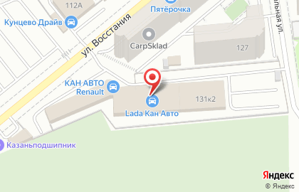 ОАО Банкомат, Сбербанк России на улице Восстания на карте