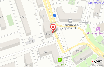 Салон красоты, ИП Ситников Е.В. на карте