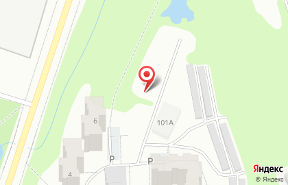 Автостоянка в Кирове на карте