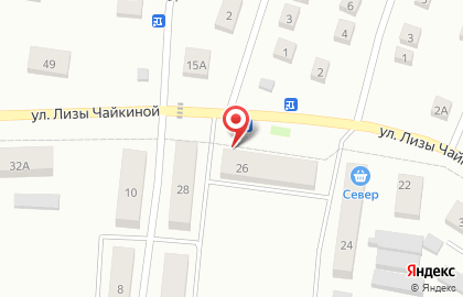 Продуктовый магазин в Тюмени на карте