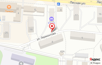Мострансагентство на улице Лермонтова на карте
