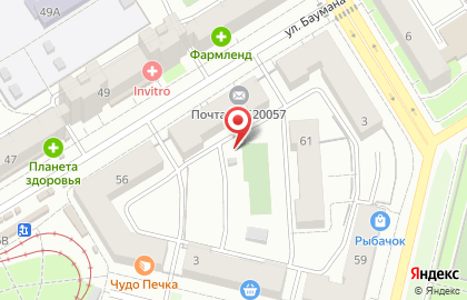Аптечный стандарт на улице Баумана на карте