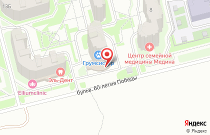 Супермаркет Пятёрочка в Москве на карте
