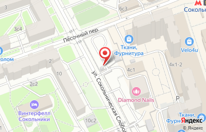 Автостоянка в Москве на карте