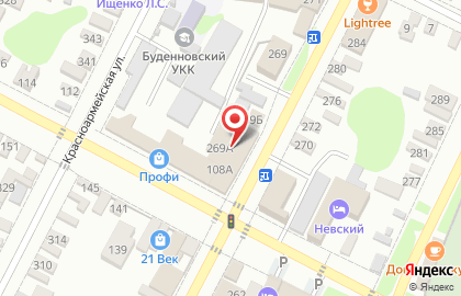 Автосервис Инжектор сервис, автосервис в Будённовске на карте