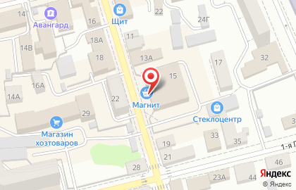 ТЦ Гагаринский в Заводском районе на карте