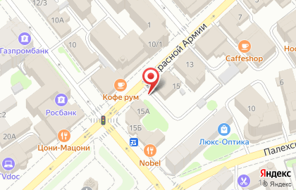 Магазин садового дизайна 6 соток на улице Красной Армии на карте