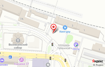 Магазин для дома, ремонта и сада Кенгуру в Иваново на карте