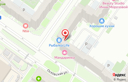 Магазин цветов в Твери на карте
