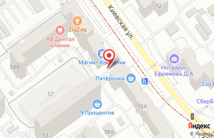 Магазин Город мастеров в Железнодорожном районе на карте