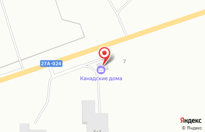 Строительная компания Канадские Дома на Западной улице на карте