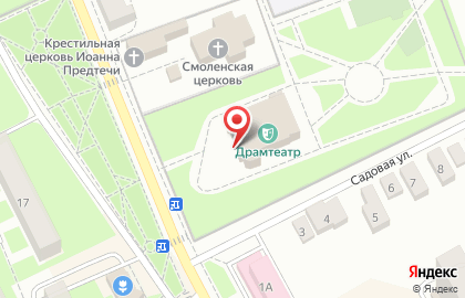 Школа танцев Позитив на улице Дзержинского на карте