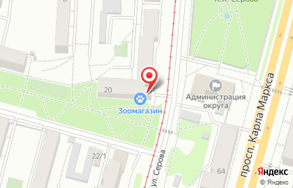 Компания Faberlic в Ленинском районе на карте