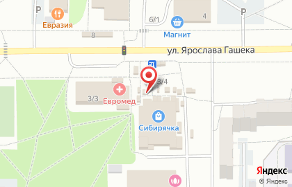 Кафе быстрого питания Vertel в Ленинском районе на карте