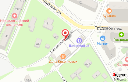 Дача Косенковых на карте