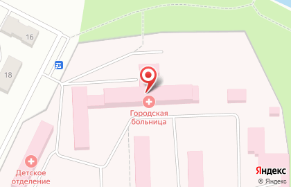 Ашинское районное отделение, Челябинское бюро судебно-медицинской экспертизы на карте