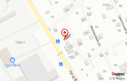 Автокомплекс в Тюмени на карте