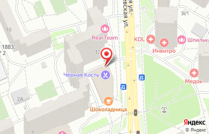 ПИЦЦА-фабрика на улице Скобелевской на карте