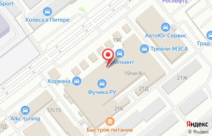 Магазин Всё для сварки в Санкт-Петербурге на карте