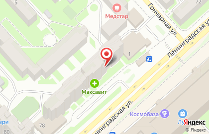 Комиссионный магазин Купи-продай на улице Ленинградской на карте