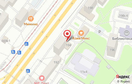 Супермаркет Магнит в Москве на карте