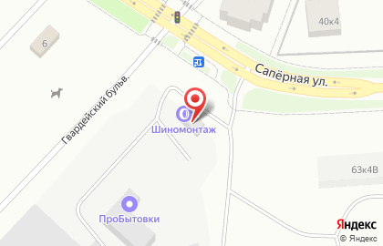 Юридическая компания Свобода права на Сапёрной улице на карте