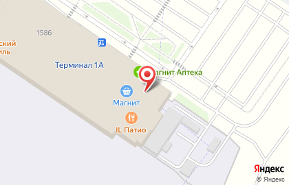 Компания по аренде и лизингу автомобилей Авис на территории Аэропорта на карте