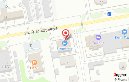 Магазин автозапчастей Людмила на карте