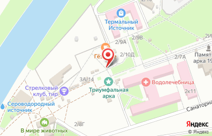 Киоск изделий из керамики ручной работы на карте