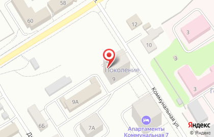 Центр слуха на Коммунальной улице на карте