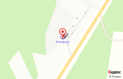 Комфорт в Архангельске на карте
