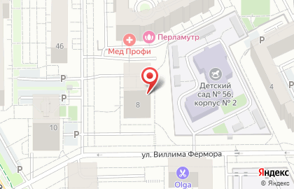 Языковая школа Эксперт в микрорайоне Сельма на карте