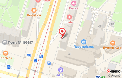Ортопедический салон Добрый ортопед в Василеостровском районе на карте
