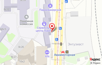Московский технический университет связи и информатики на карте