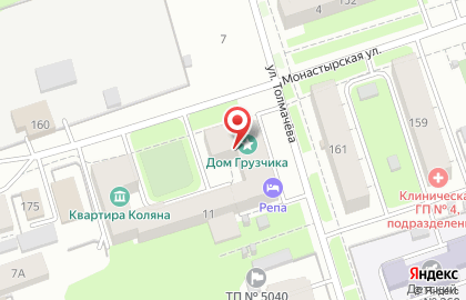 Ангор на улице Толмачёва на карте